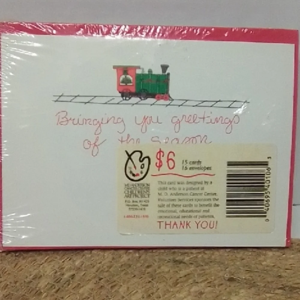 Festive Train Christmas Cards